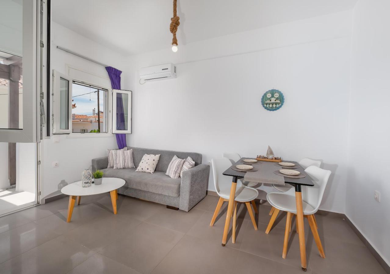 Anzuelo Apartments Megalochori  Luaran gambar