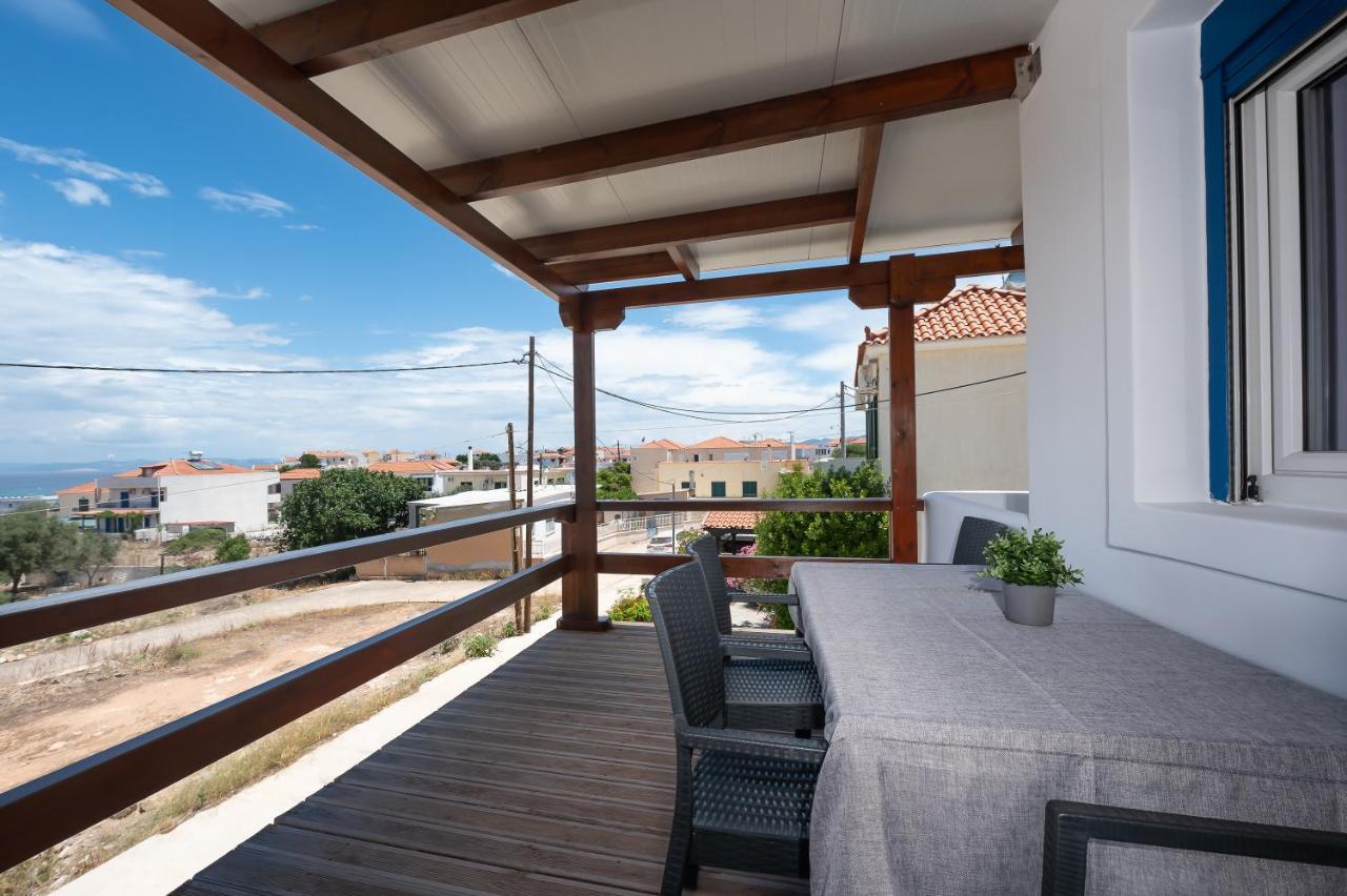 Anzuelo Apartments Megalochori  Luaran gambar