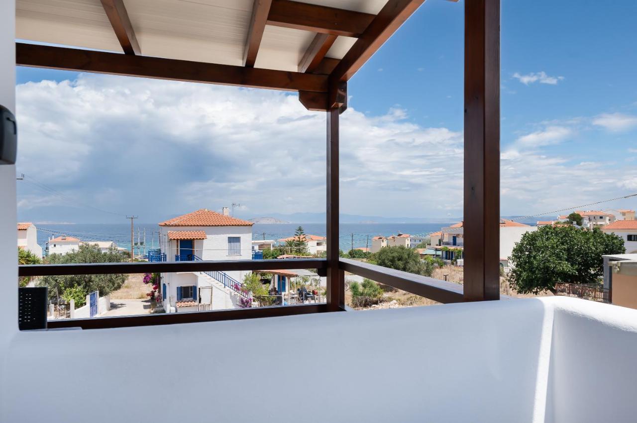 Anzuelo Apartments Megalochori  Luaran gambar