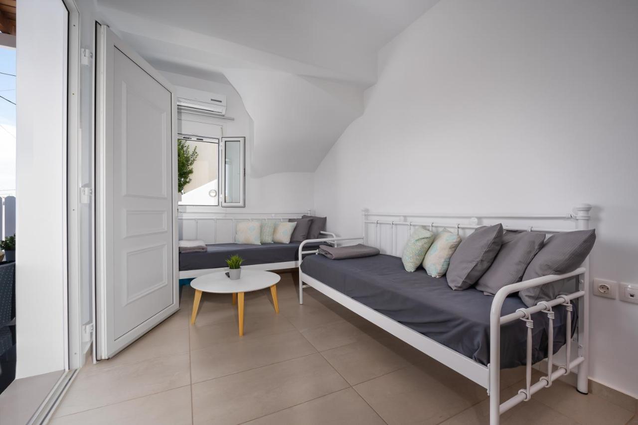 Anzuelo Apartments Megalochori  Luaran gambar