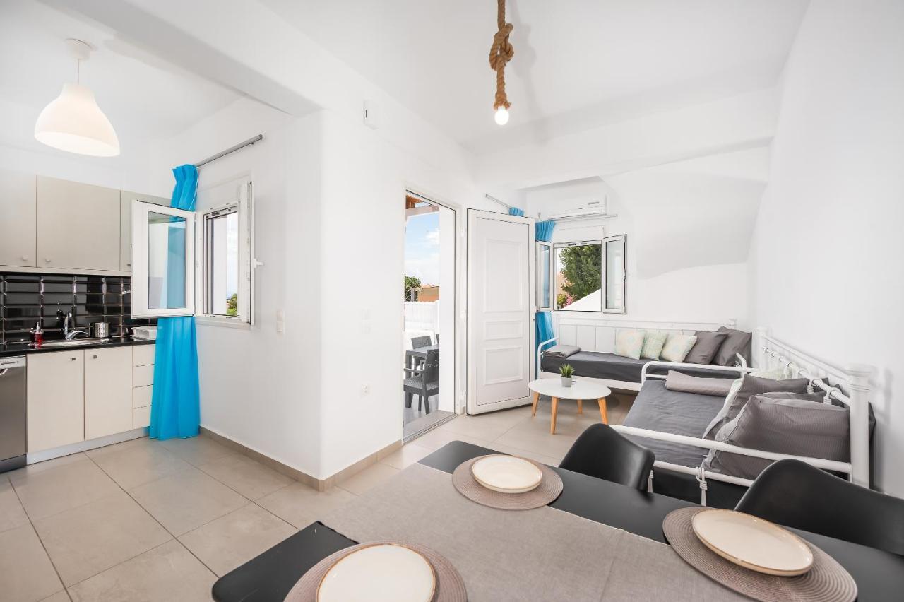 Anzuelo Apartments Megalochori  Luaran gambar