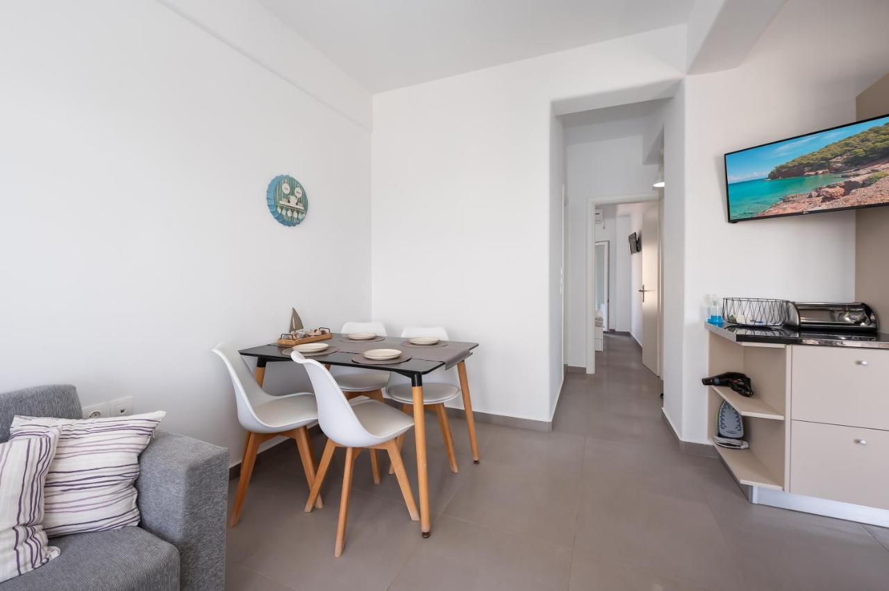 Anzuelo Apartments Megalochori  Luaran gambar