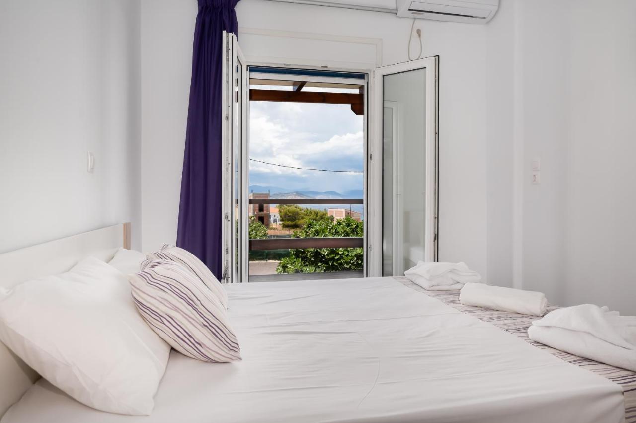 Anzuelo Apartments Megalochori  Luaran gambar