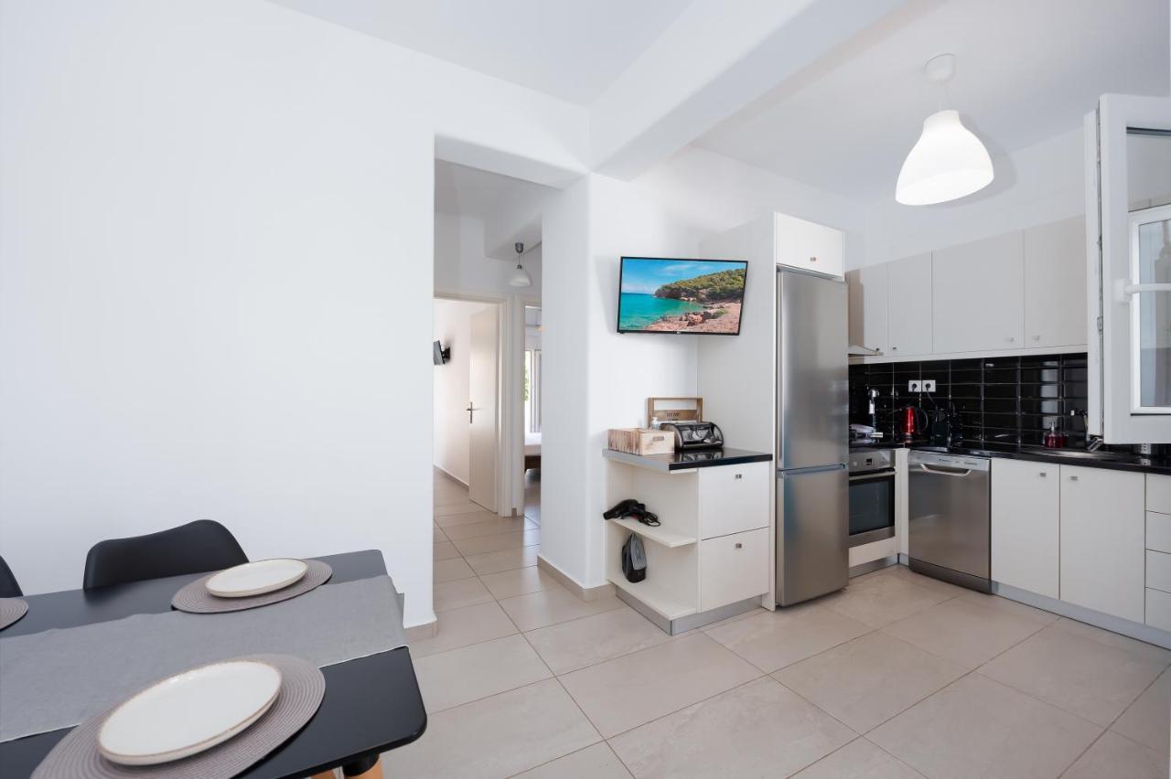 Anzuelo Apartments Megalochori  Luaran gambar